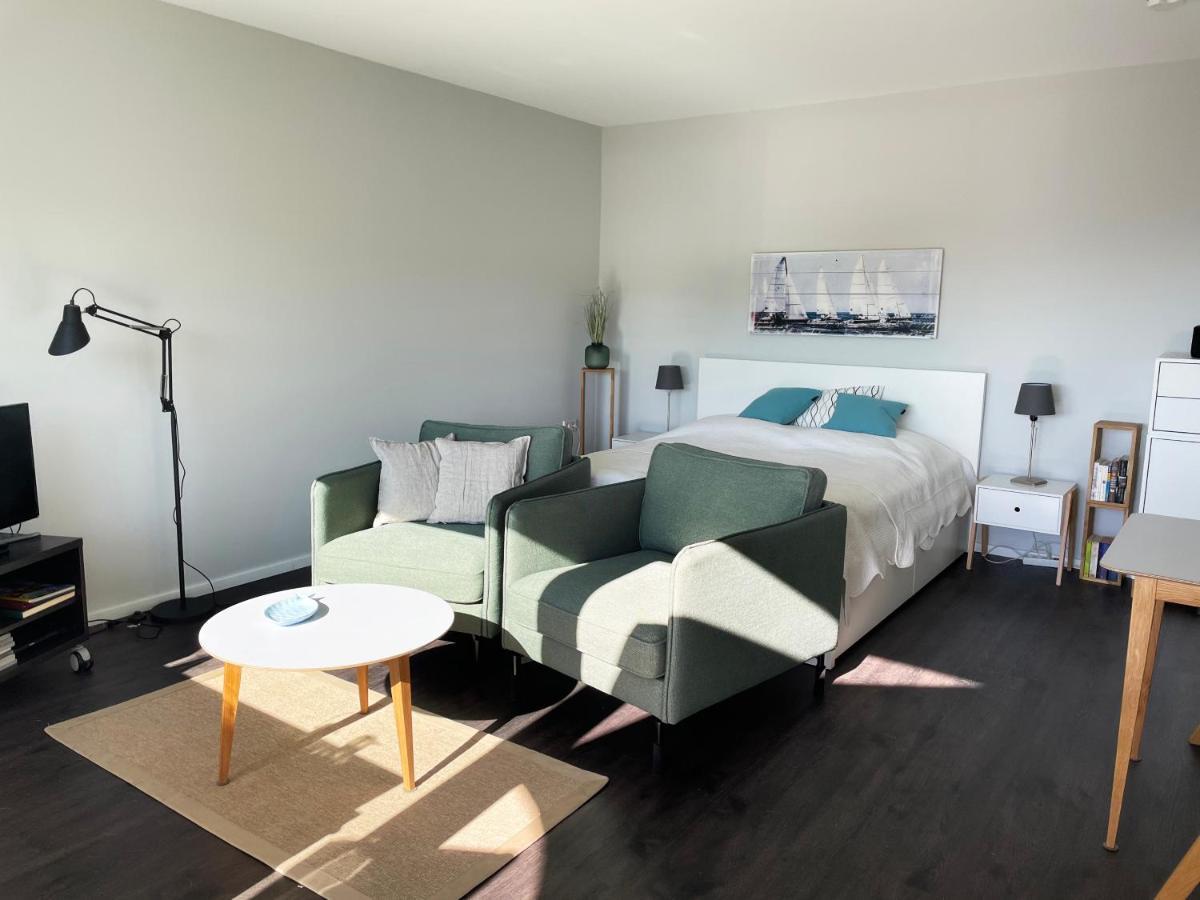 Ferienwohnung Yachthafen-Foerdeblick Глюксбург Экстерьер фото